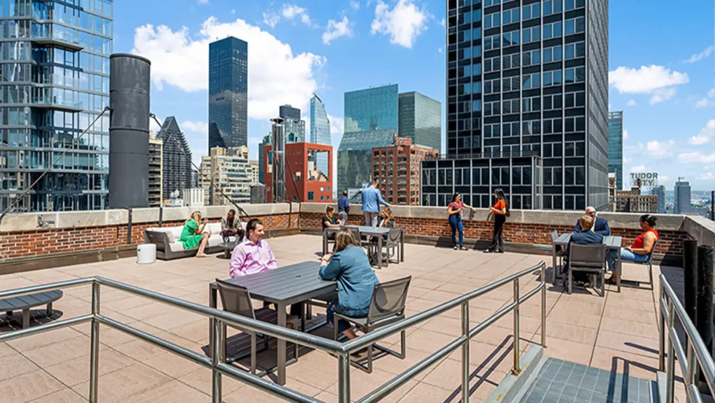 Event Patio, NYC Grand Central Private Office Space & Coworking Space