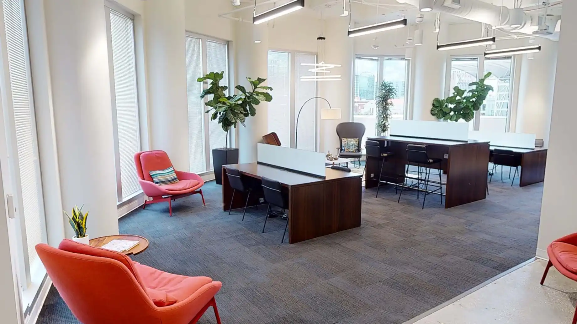 Downtown Orlando Private Office & Coworking Space, Open Coworking area.
