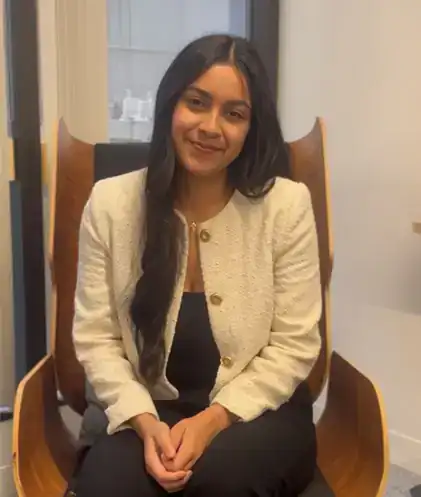 Video testimonial thumbnail