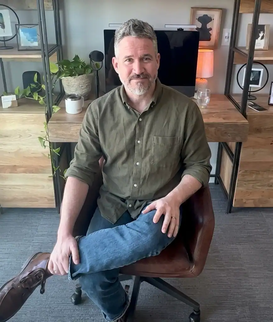 Video testimonial thumbnail