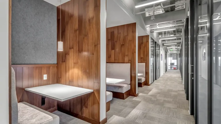 Buffalo Seneca One Private Office & Coworking Space, Private Team Room with views to outside.