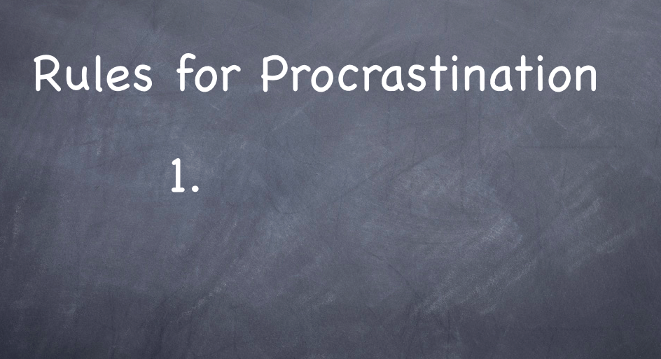 While the flexible schedule that comes with working outside of a traditional office is appealing for many reasons, it is easy to be lured by our arch nemesis, procrastination.