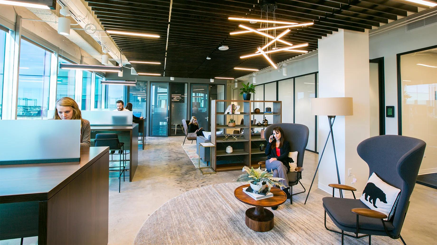 denver coworking area