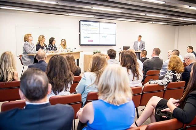 Workplace Week streamed panel discussion in New York City Financial District