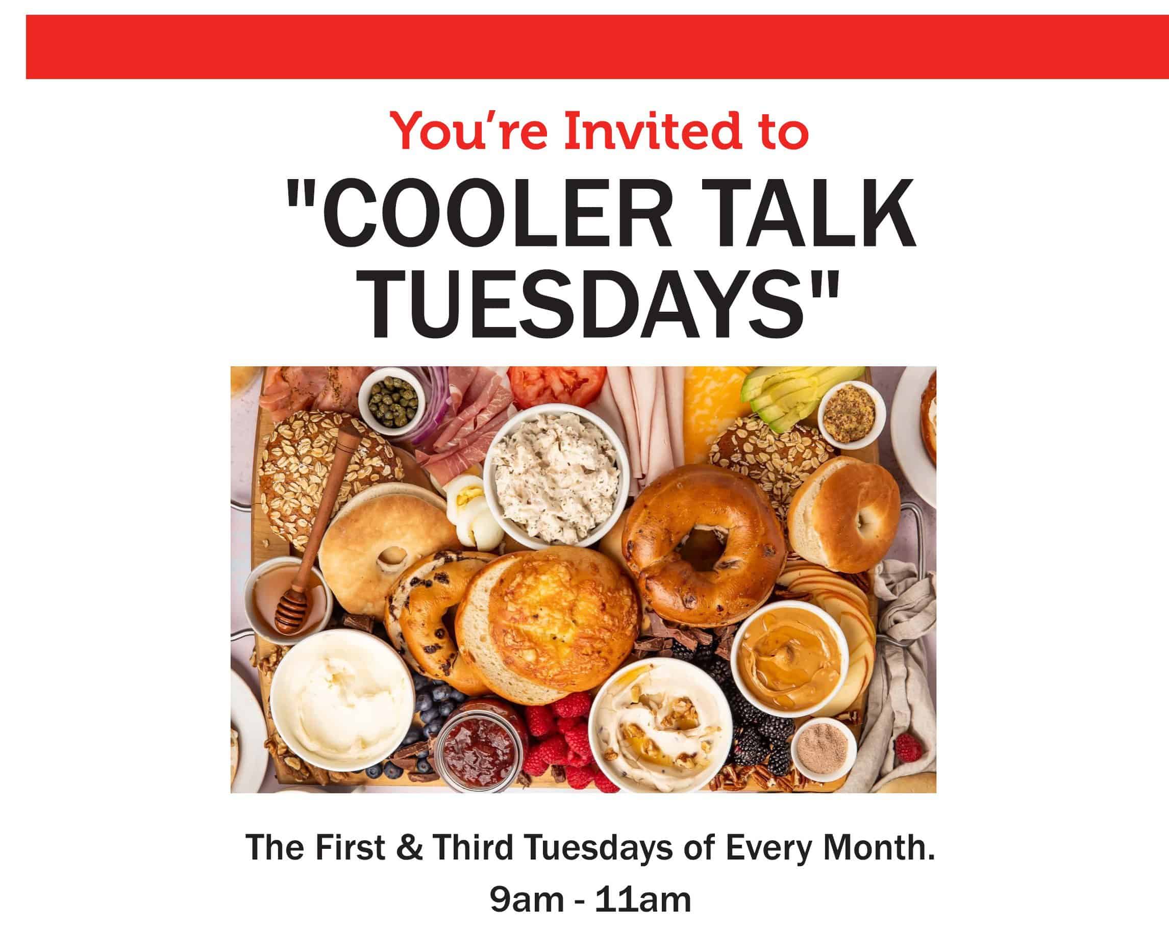 Cooler Talk Tuesdays