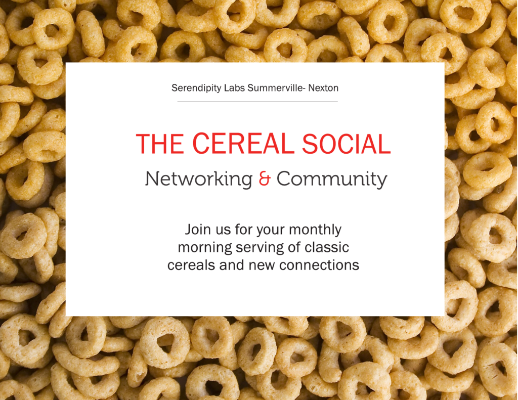 Cereal Social Networking Event