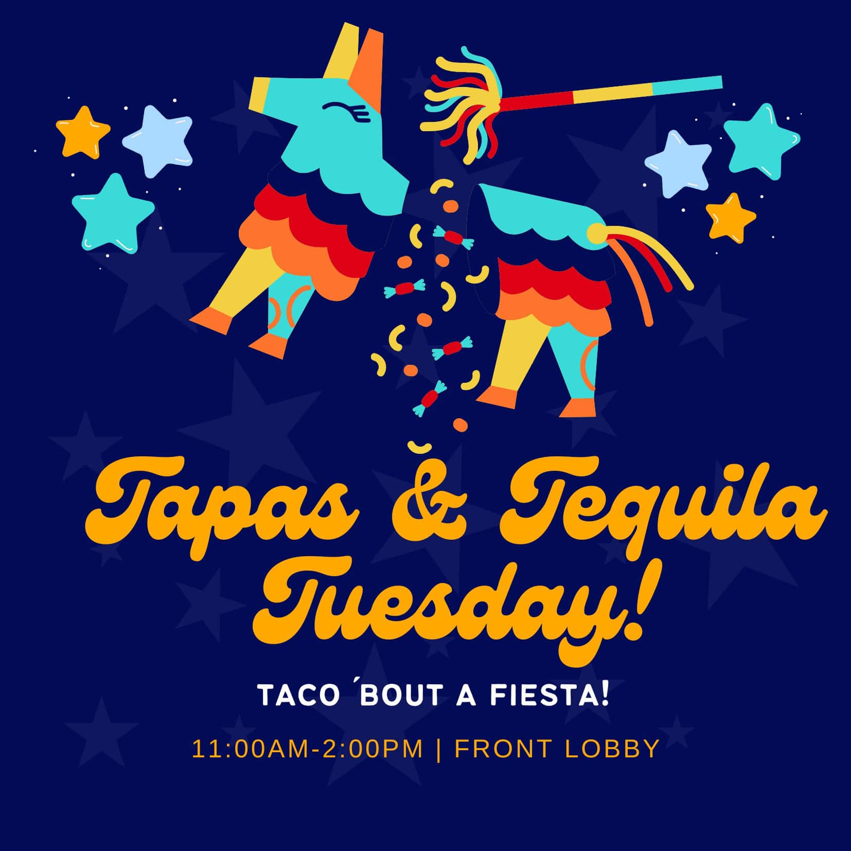 Tapas & Tequila +Back to School Drive
