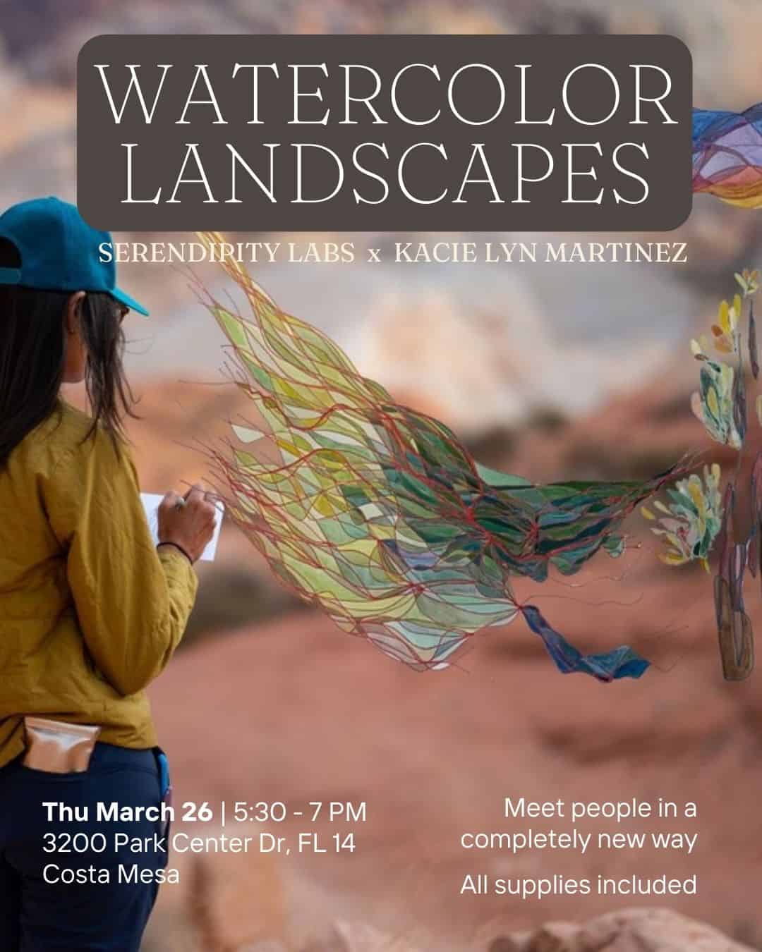 Art Lab - Inner Landscapes: An Intuitive Watercolor Workshop