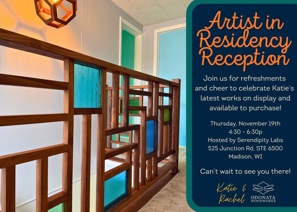 Artist Reception: Odonata Woodworks