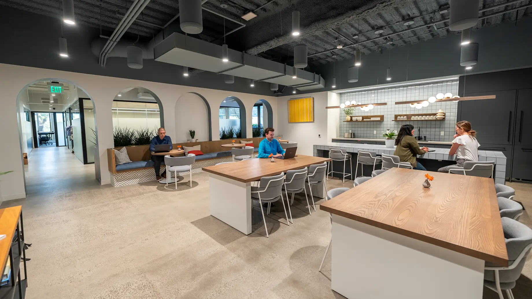 Serendipity Labs Coworking Space with Cafeteria in Los Angeles Downtown